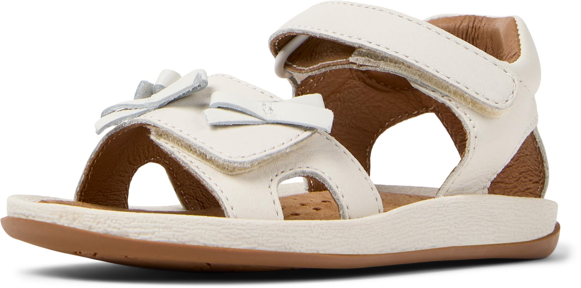 Camper Bicho K800627 Sandal, White Natural 001 TWS, 8.5 UK
