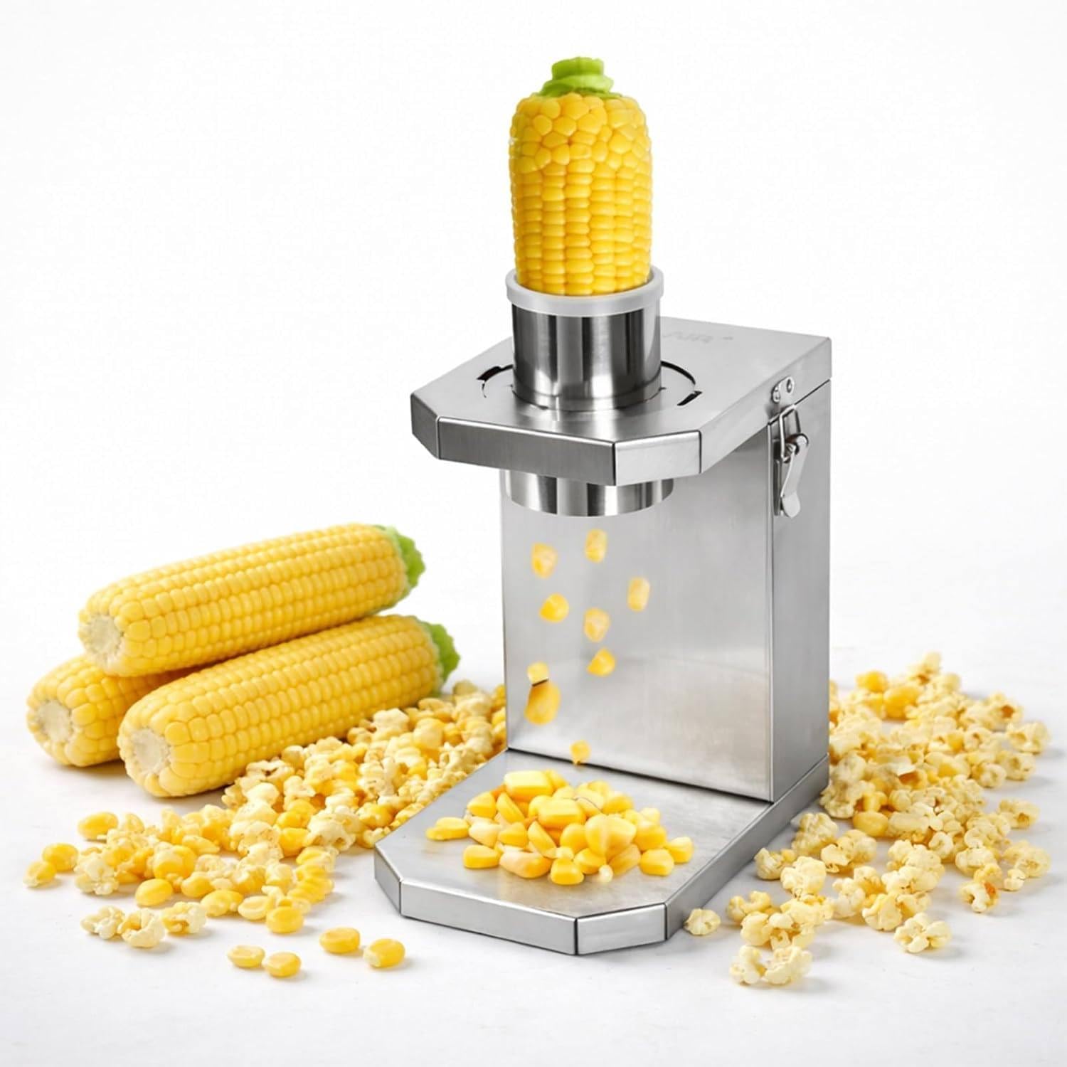LSHFYV Electric Corn Sheller Machine, 40W Automatic Kernel Remover