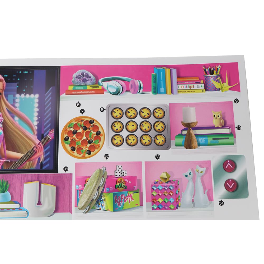 Barbie Replacement Parts Dreamhouse FHY73 Replacement Labels