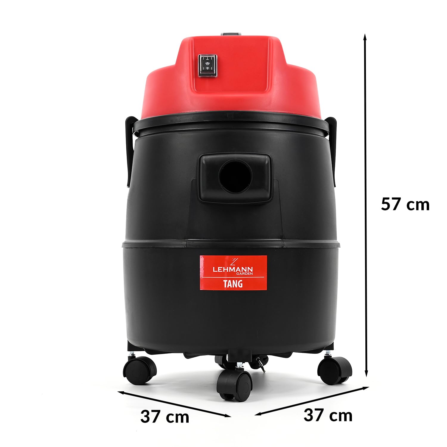 LEHMANN Teichschlammsauger 4-in-1, 1400 W, Teichsauger Schlammsauger mit 30-L-Behälter, Nass- & Trockensauger mit Gebläsefunktion, Effektive Teich- und Poolreinigung, Poolsauger mit Zubehör