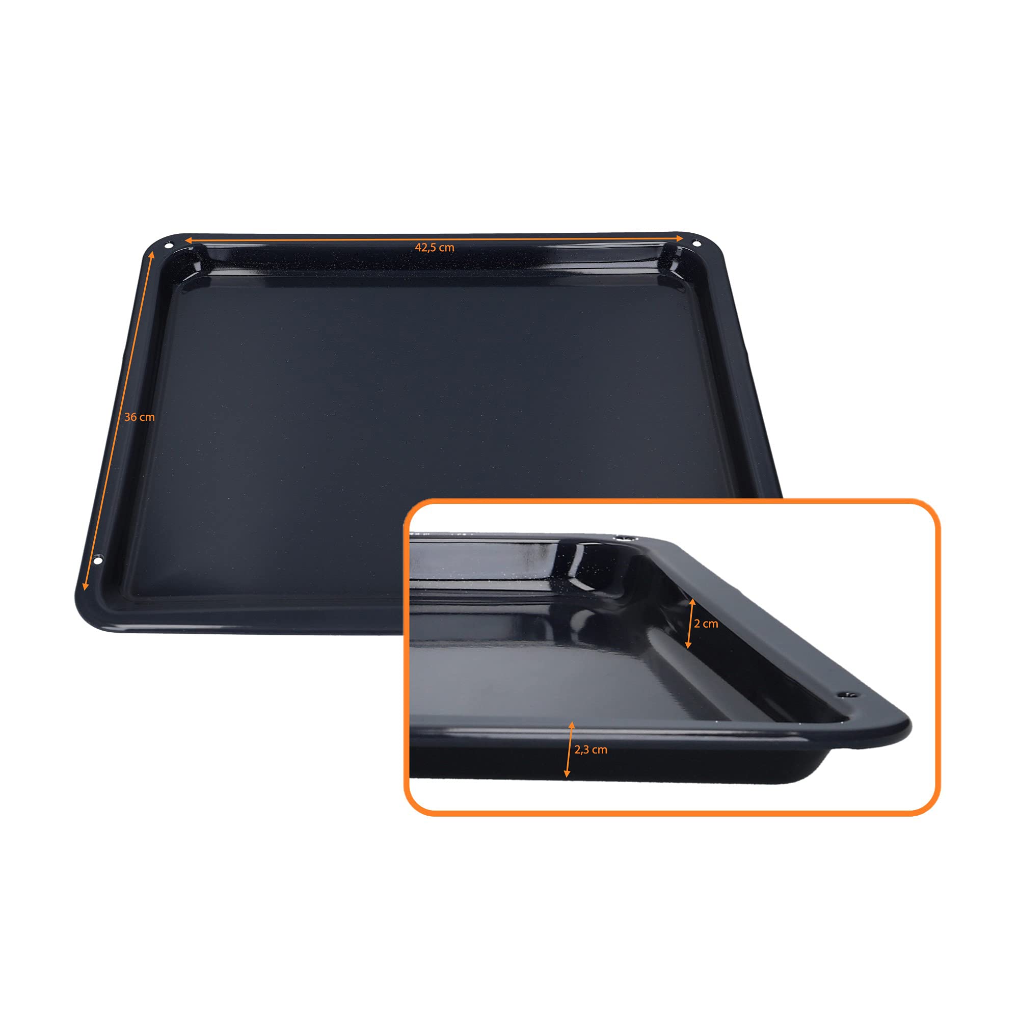 Plaque de Cuisson Émaillée DL-pro pour AEG Electrolux Juno