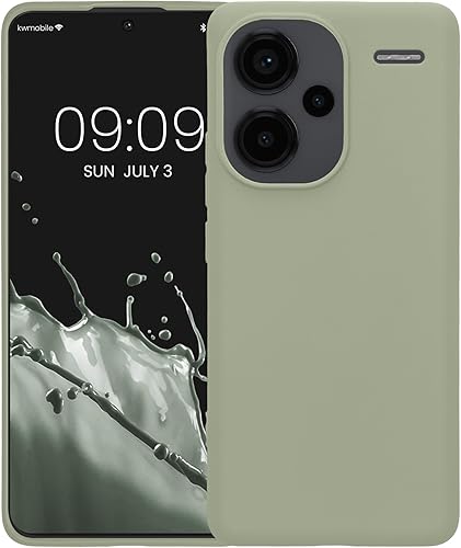 Vista 744 de kwmobile Funda compatible con Xiaomi Redmi Note 11 / Note 11S - Funda protectora de silicona TPU suave y delgada - Azul Báltico Azul (Baltic Blue)