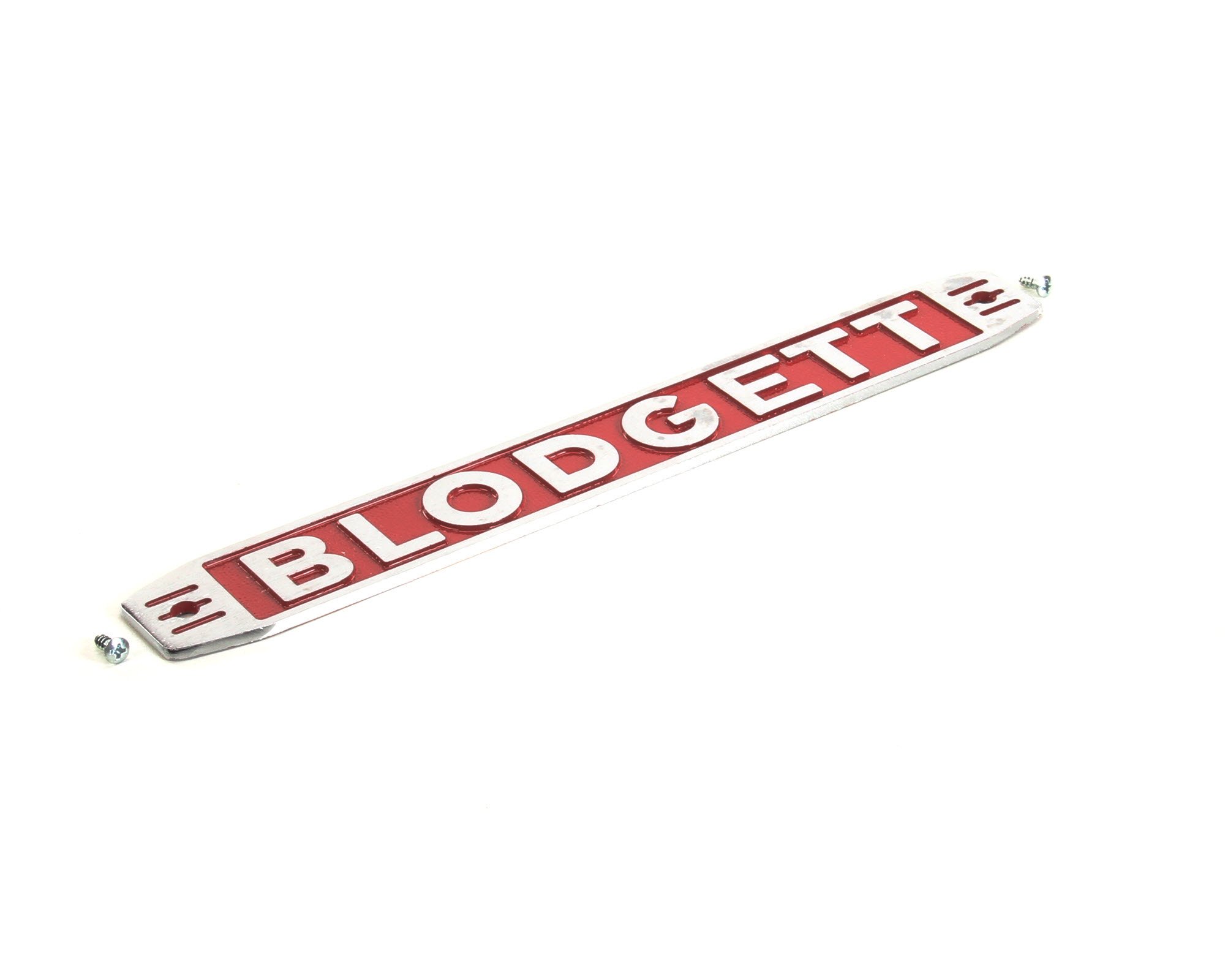 Blodgett11255 Nameplate, Blodgett Assembly