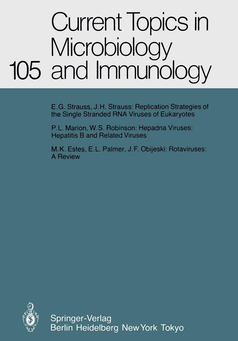 Current Topics in Microbiology and Immunology      1st Edition