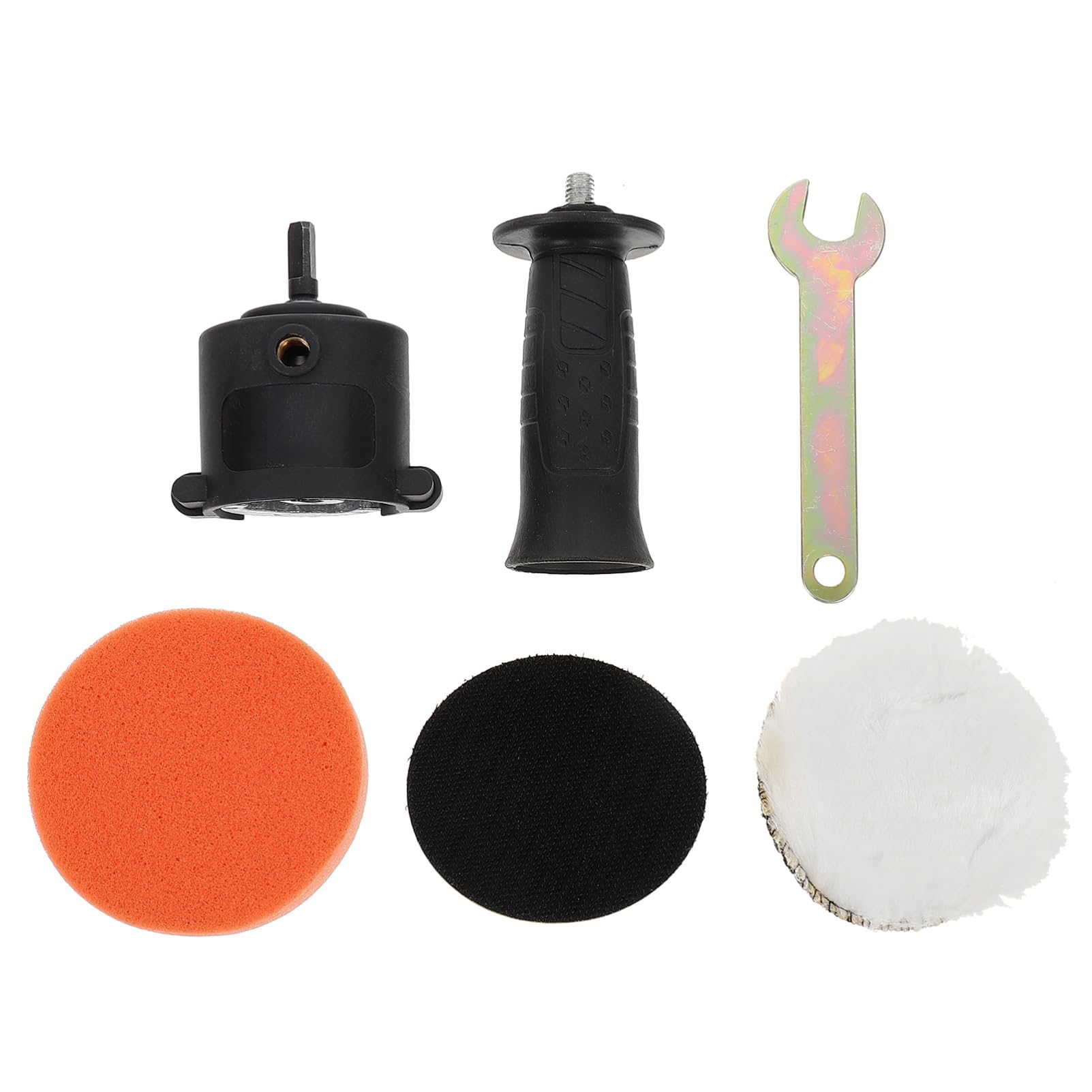 SOLUSTRE Eccentric Polisher Attachment for Drill Car Accessories Car Care Tool Set
