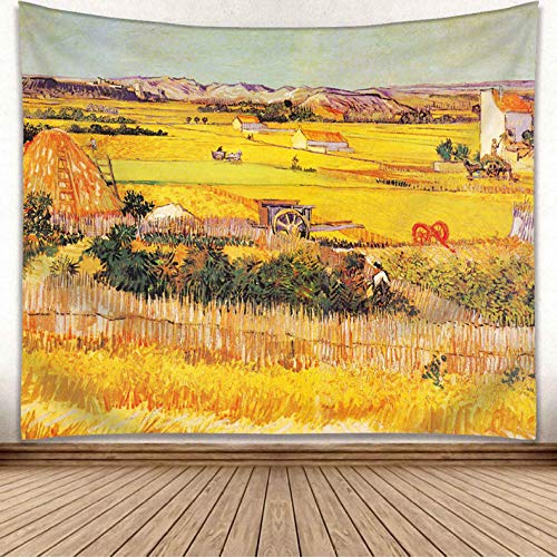 Europäische und Amerikanische Wind New Moon Moonlight wandbehang malerei Serie Wohnzimmer Dekoration hängen Tapisserie GP15010 200 * 180