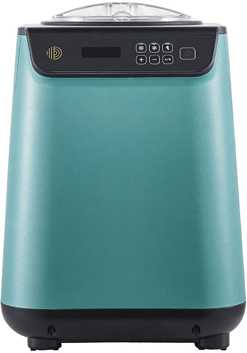 Maquina de Helados Fabricantes de Helados automáticos 1.2L Que Hacen Helados de Frutas Hacen Bebidas congeladas, granizados, Helados en Minutos Verde 916(Color:Green;Size:25x27.5x35.1CM)
