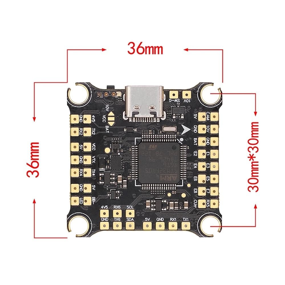 F405 V2 kontroler lotu ICM42688 barometr OSD czarna skrzynka 16 m podwójny BEC 5 V 3 A 10 V 2,5 A 2-6S Lipo pasuje do drona RC FPV