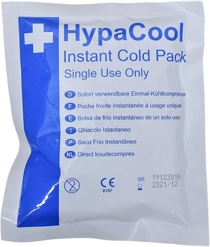 HypaCool Instant Cold Pack, Compact, 12.5 x 15cm