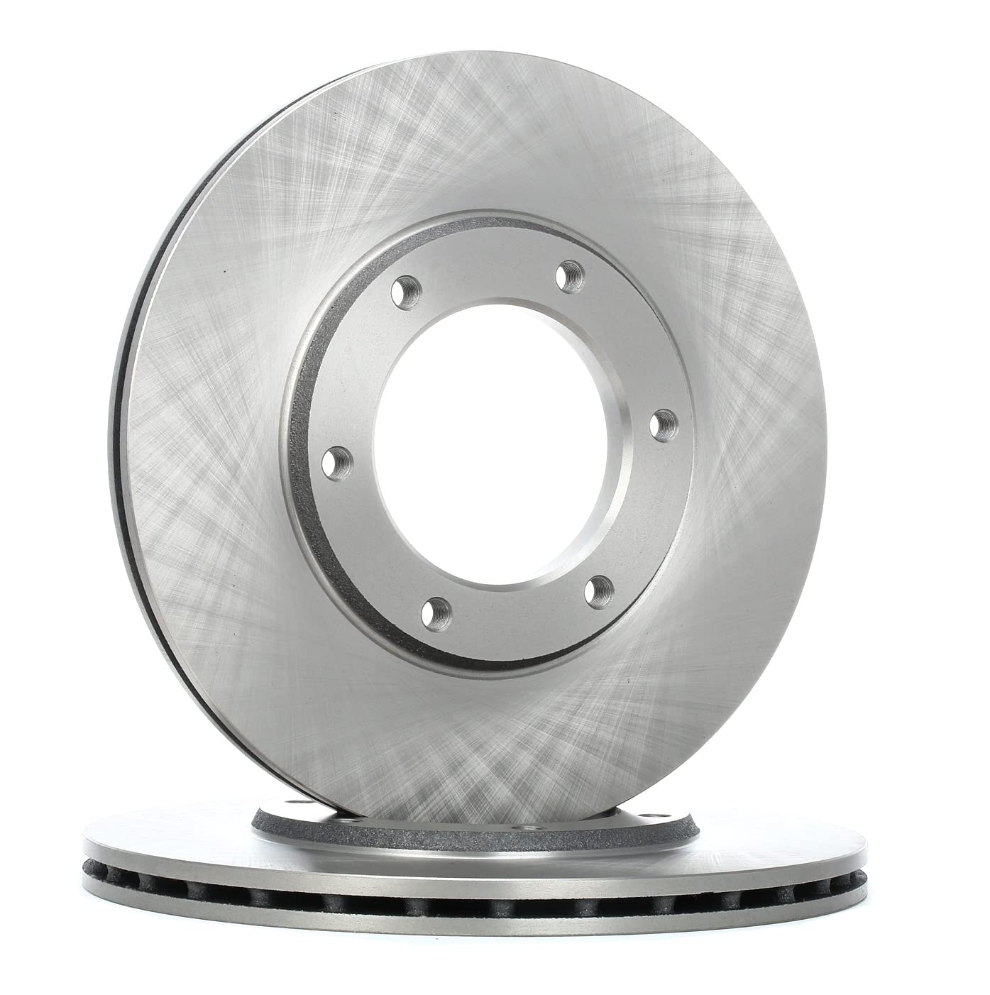RIDEX 82B0737 2x Disco freno Anteriore senza viti/bulloni Compatibilità con NISSAN Patrol GR IV SUV Y60, GR