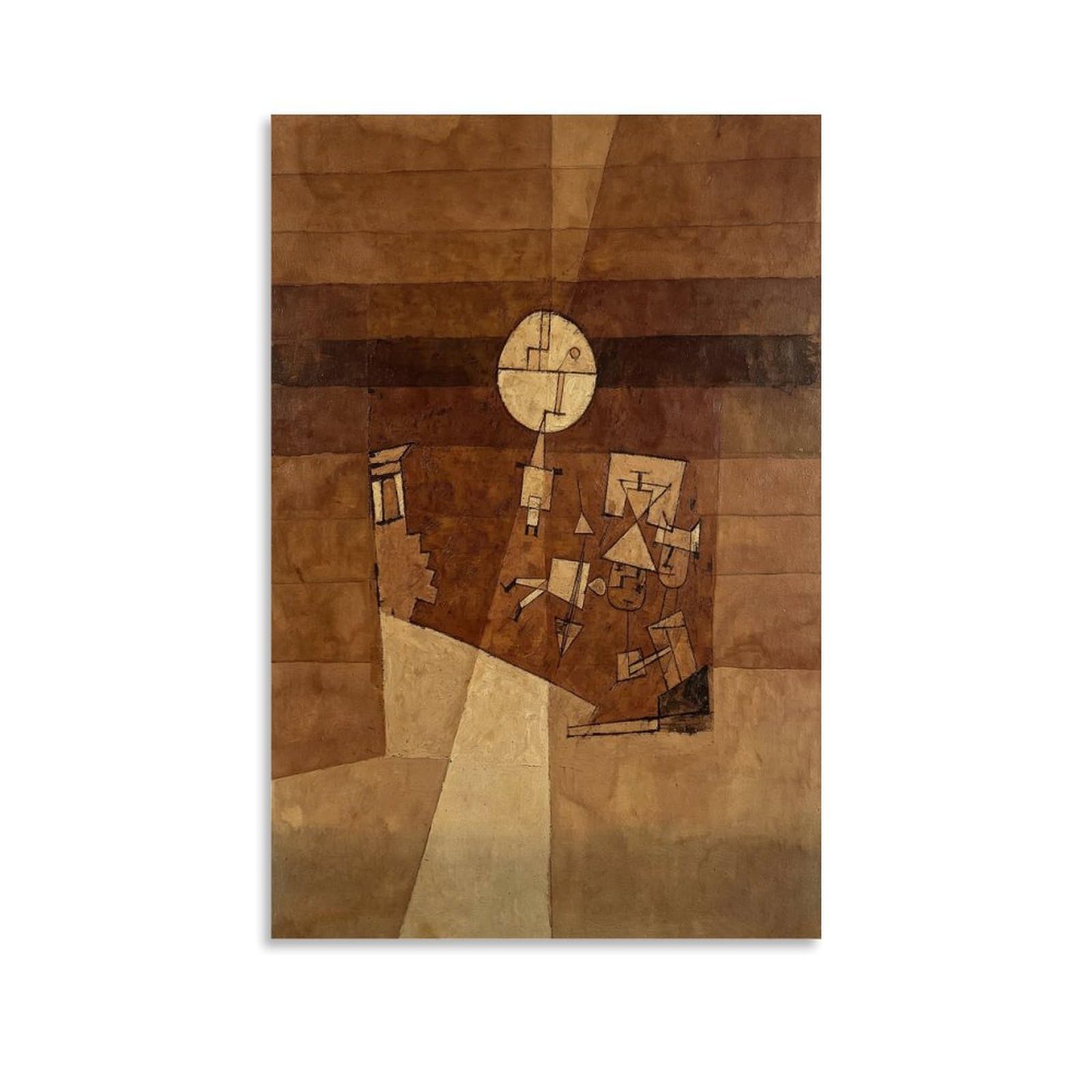 Póster de Paul Klee Moon Play para decoración de dormitorio, cuadro de 40x60 cm 8