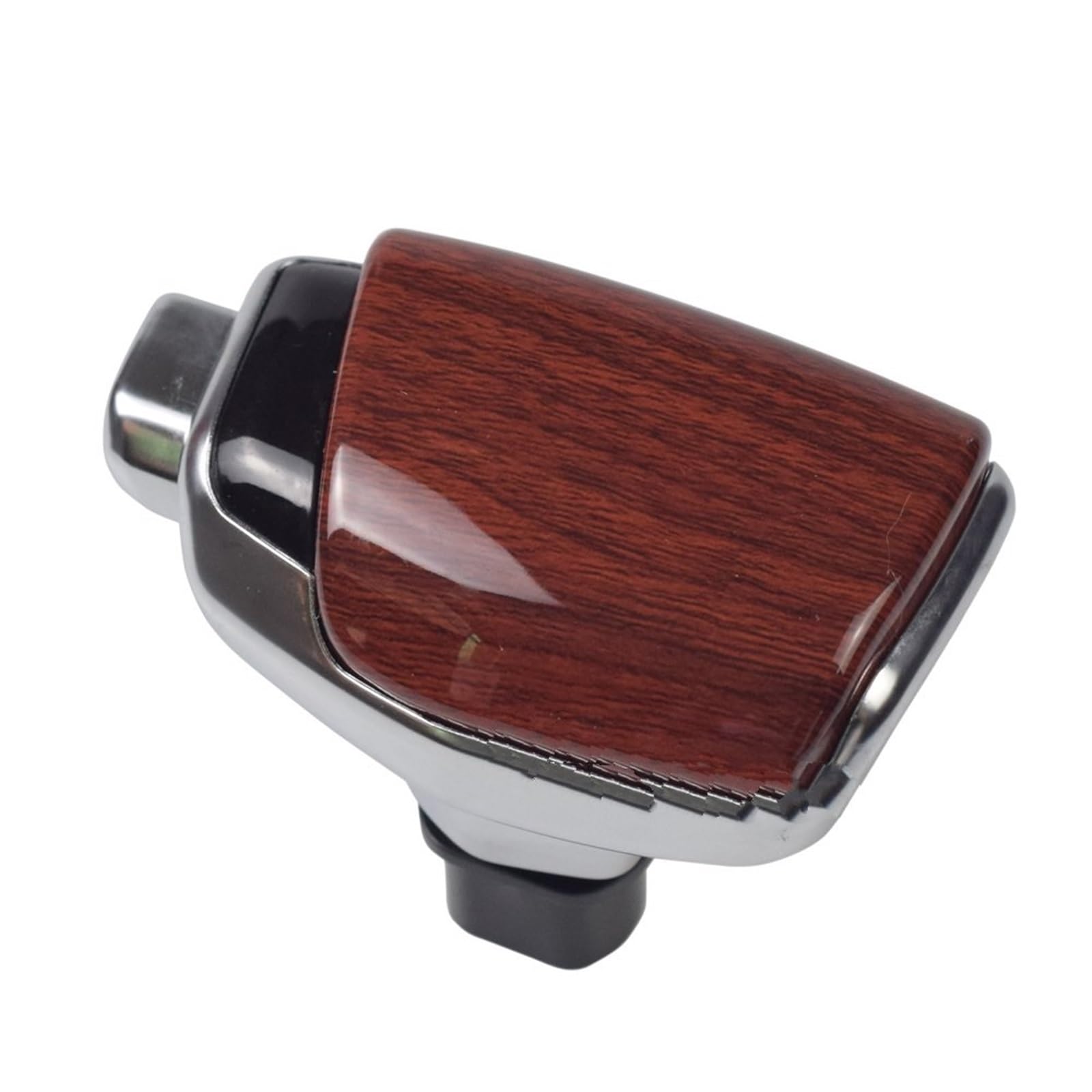 WINVOX for Hyundai Ix35 Ix25 for Mistra for Tucson Interior Parts Car Gear Stick Shift Knob Transmission Gearbox Car Trim Interior(Red Wood)