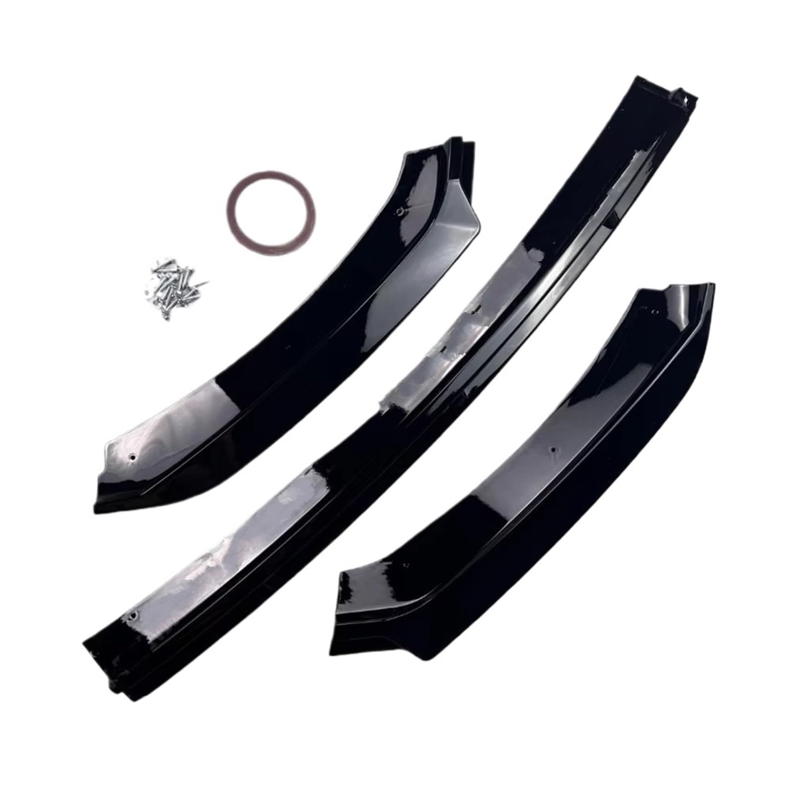 Parachoques Delantero Coche Spoiler Separador Labios Parachoques Delantero Difusor para Seat para Leon 3 MK3 5F para TDI para TSI ST para Cupra 12-16 Kit Tuning Kit lip(Type C)