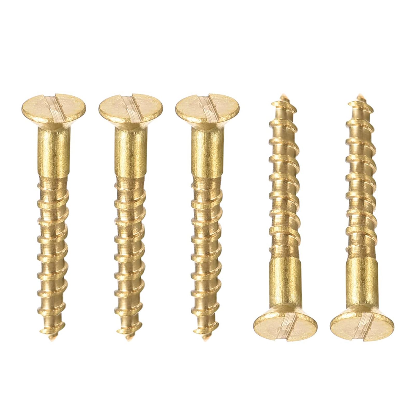 TA-VIGOR 100Pcs Self Tapping Screws, M1.6 Slotted Flat Head Screw, 12mm Round Head Slotted Tapping Screws