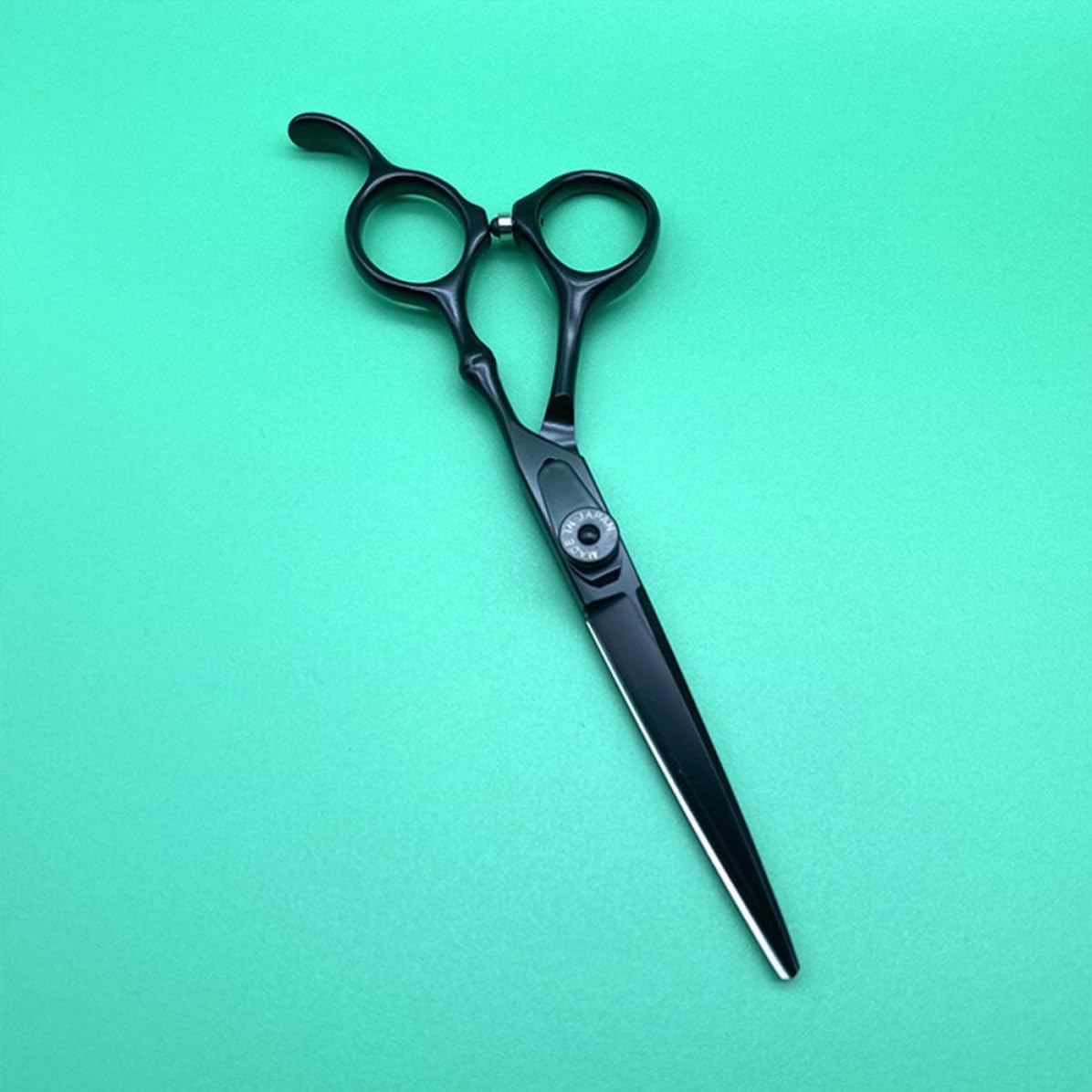 PRETYZOOM 5pcs Hairdressing Scissors Set 6 Inches Stainless Steel Barber Scissor Kit with Thinning and Straight Scissors, Double Sided Comb, and Storage Bag for Families and Barber Salon