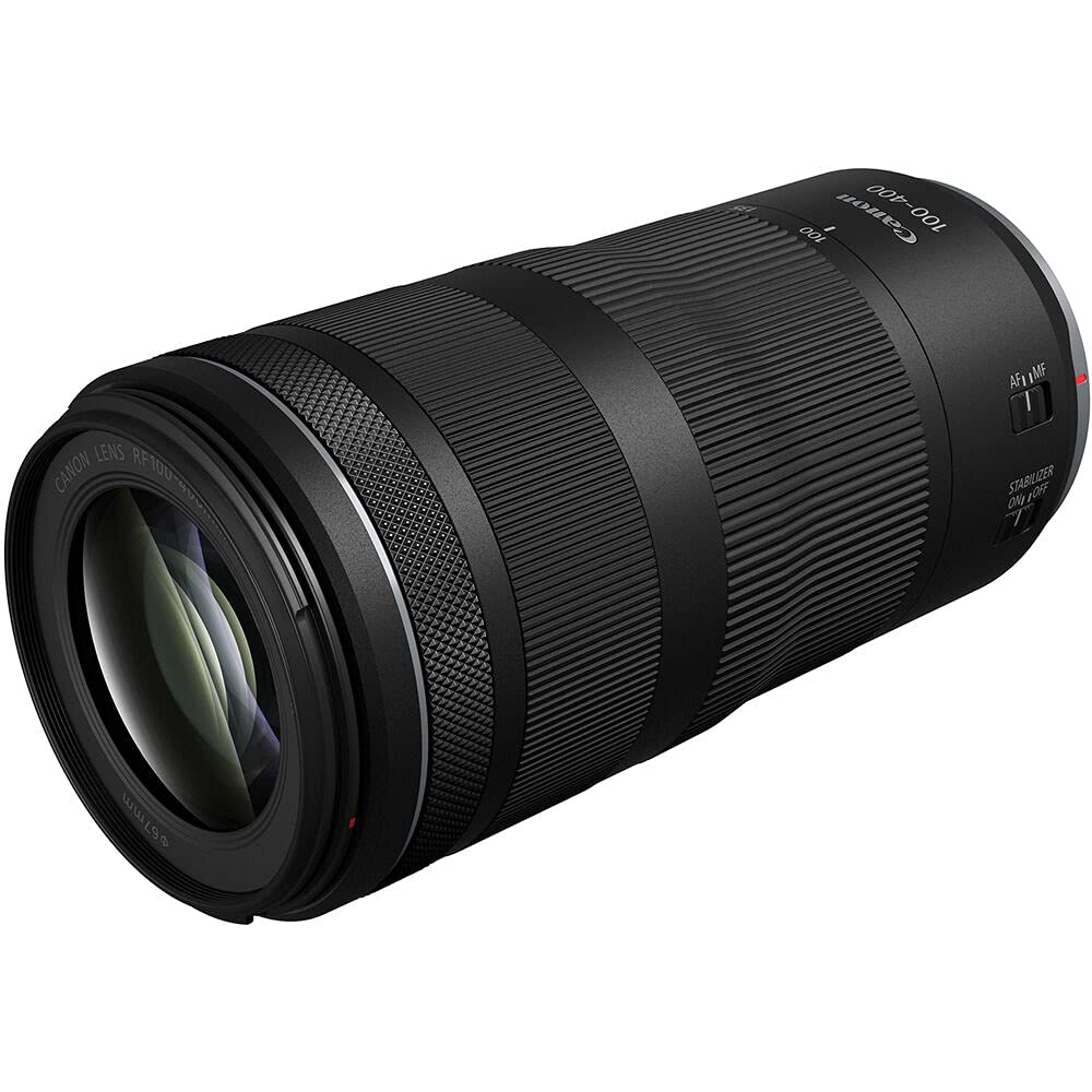 Amazon.com : Canon RF 100-400mm f/5.6-8 is USM Lens (5050C002) +