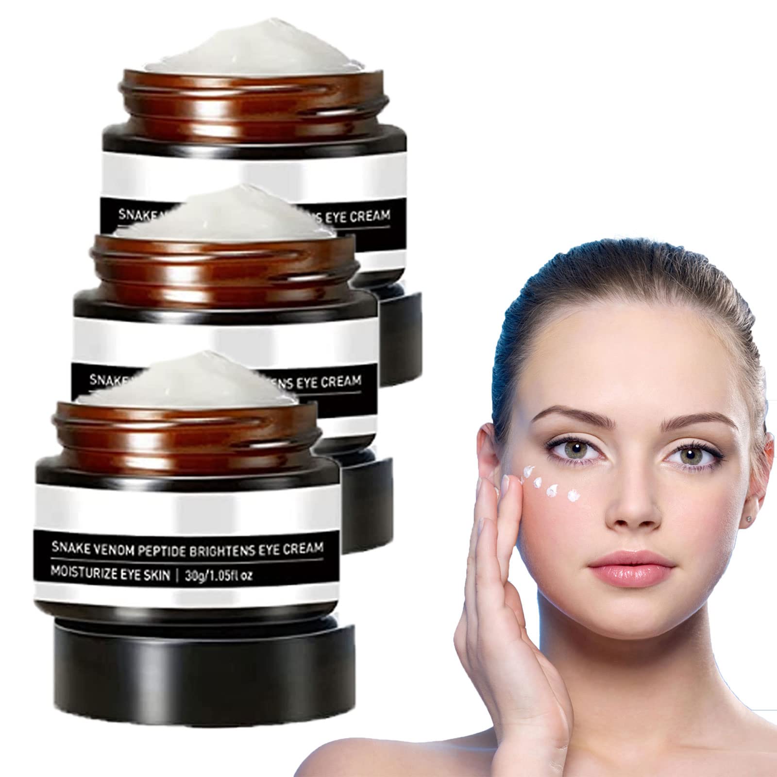 Instantly Ageless Collagen Boost Anti Aging Serum, Instantly Ageless Firming Eye Cream, Urslime Snake Venom Eye Cream for Bags, Fades Fine Lines and Wrinkles (3pcs)