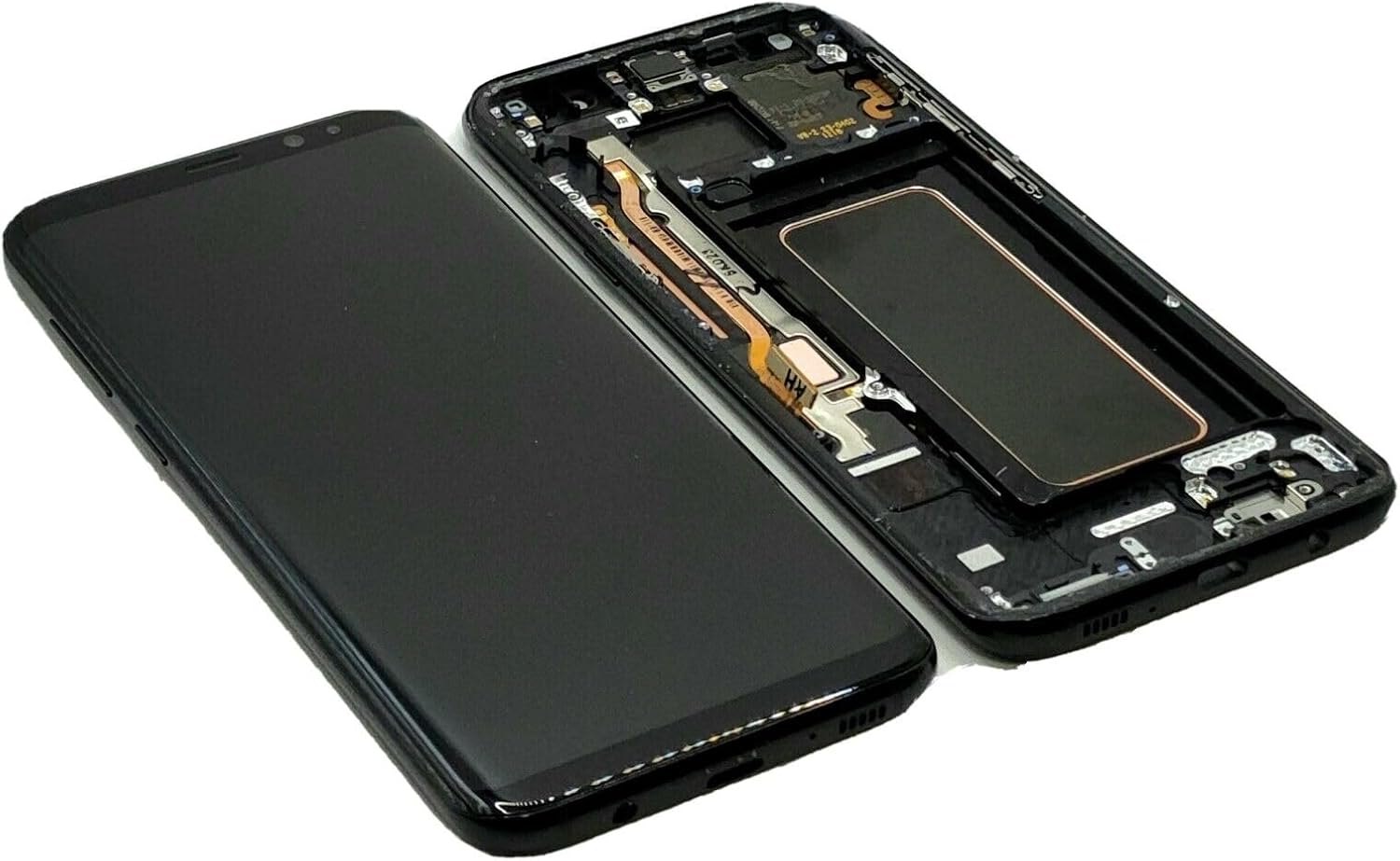 (AMOLED) Screen Replacement for Samsung Galaxy S8 Plus G955 LCD Display Touch Digitizer Glass Assembly - Black with Frame - Tools