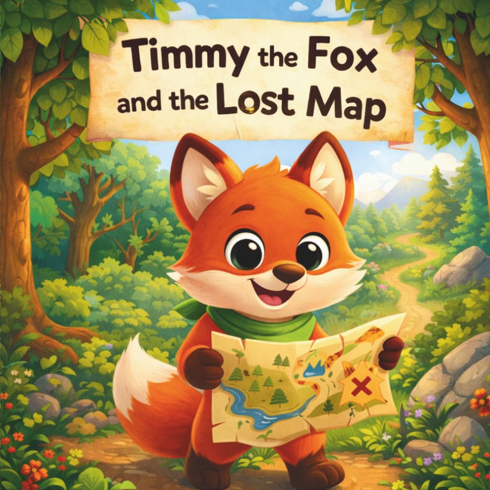 Timmy the fox and the lost map