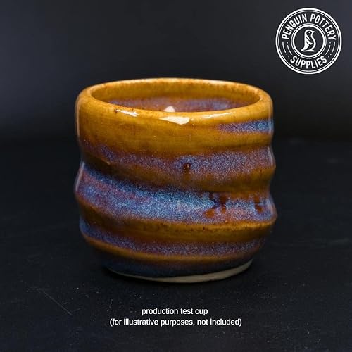 Miniatura 3 de Penguin Pottery - Serie Especial - Rutilo - Cono 6 - Esmalte de Fuego Medio, Esmalte de Fuego Alto, Cono 6 para Arcilla de Fuego Medio, Arcilla de