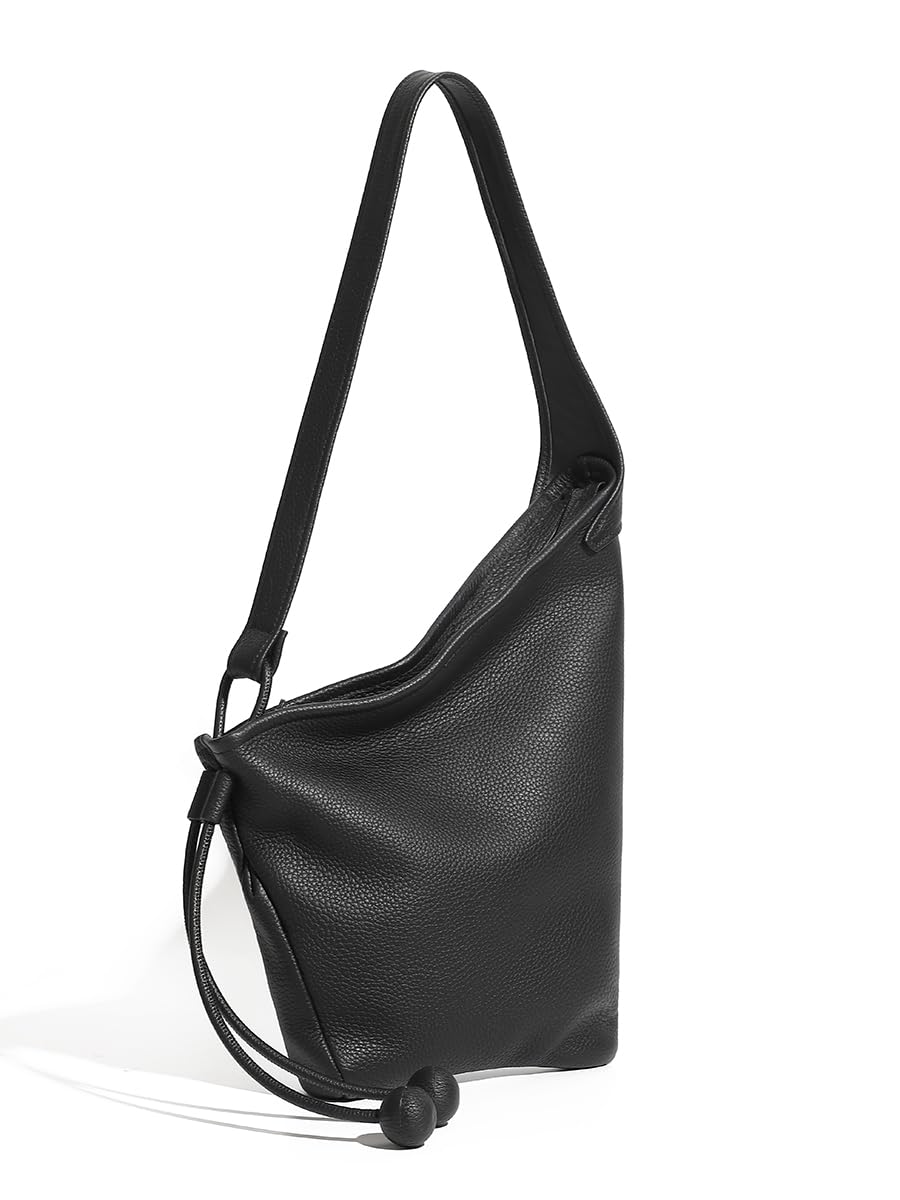 Hobo Bags for Women Leather Tote Bag Slouchy Shoulder Purse Crossbody Handbags with Adjustable Strap