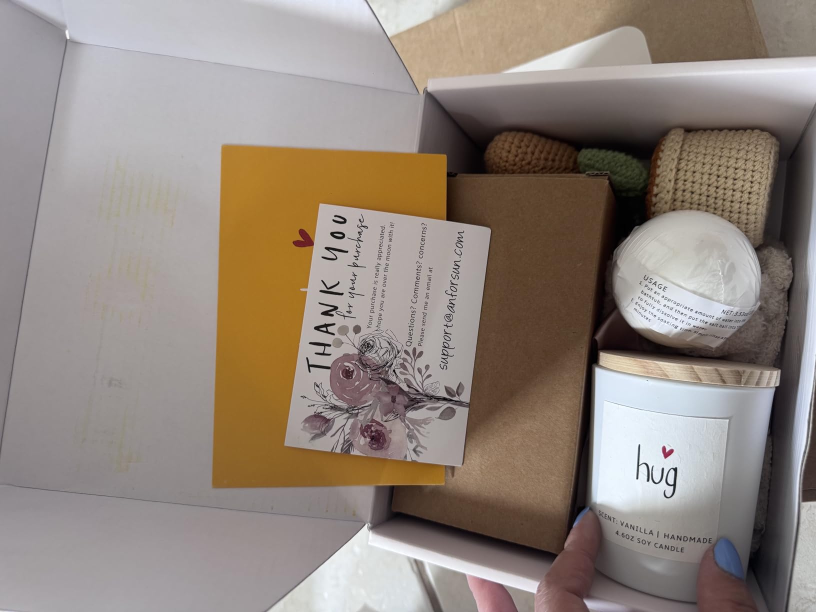Anforsun Care Package Contents