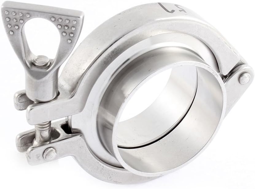 316 Stainless Steel 57mm Type Weld Pipe Clamp Ferrule Set (id: 402 1af 7e3 cd0 bcf