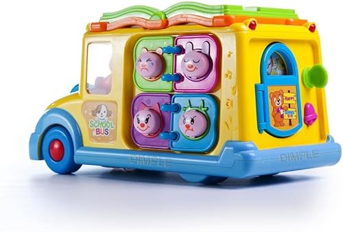 Miniatura 3 de Dimple - Juguetes de radio control con sonido y luces para niños y niños pequeños Bus
