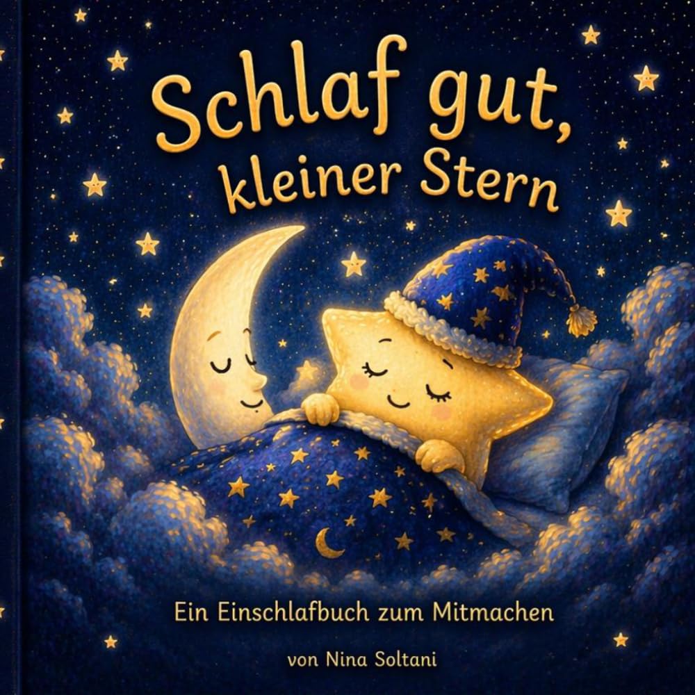 Schlaf gut, kleiner Stern: Ein Einschlafbuch zum Mitmachen