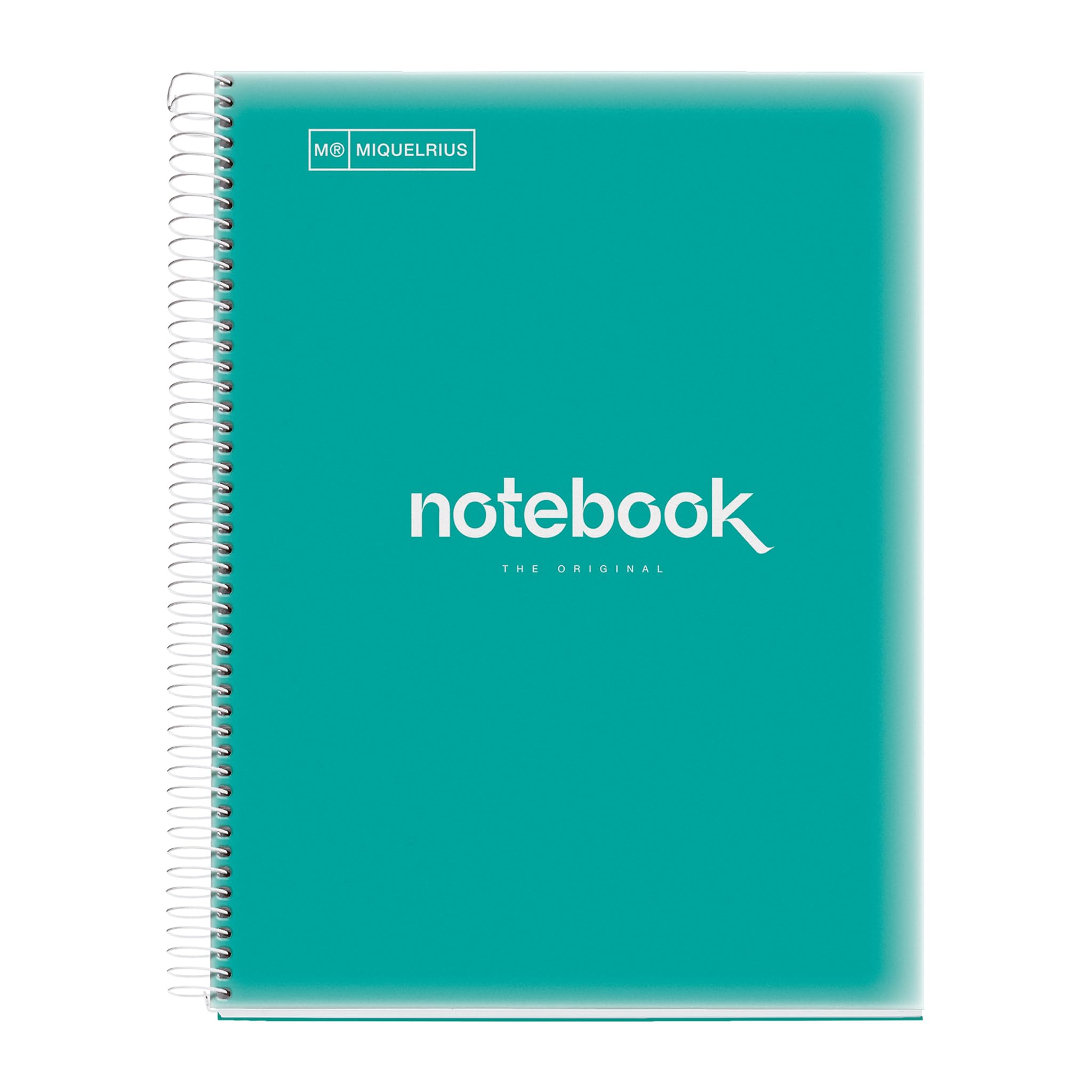 Miquelrius A4 Emotions Spiral Notebook A4 Turquoise
