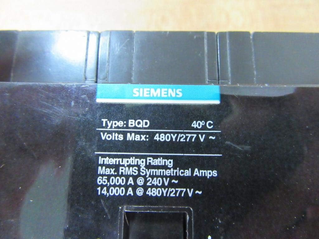 Exclusive Discount 🔥 Siemens SIEBQD315 SIE BQD315 3P 15A 277/480 CB, Black