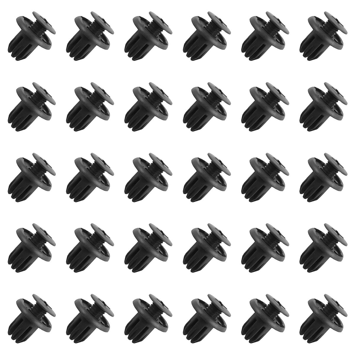 Alide 30PCS Front Rear Inner Wheel Arch Liner Trim Clip Retainers Compatible with Mini Cooper R50 R53 R55 R56 R57 R58 R59 R60 Plastic Splashguard Clips