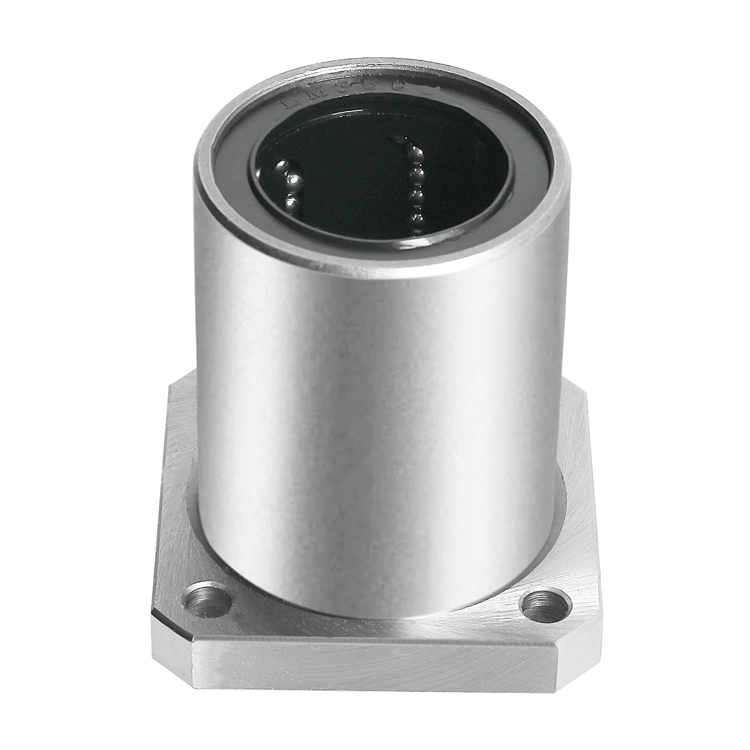 LMK40UU Square Flange Linear Motion Ball Bearing, ID 40mm, OD 60mm Linear Ball Bearings Sae52100 Carbon Steel, 6 Rows of Steel Balls, Great for CNC, 3D Printer, Linear Rail Guide — Amazon image 9