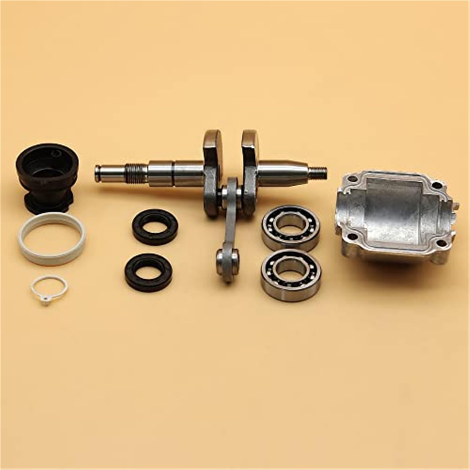 Kit di aspirazione paraolio coperchio manovella albero motore