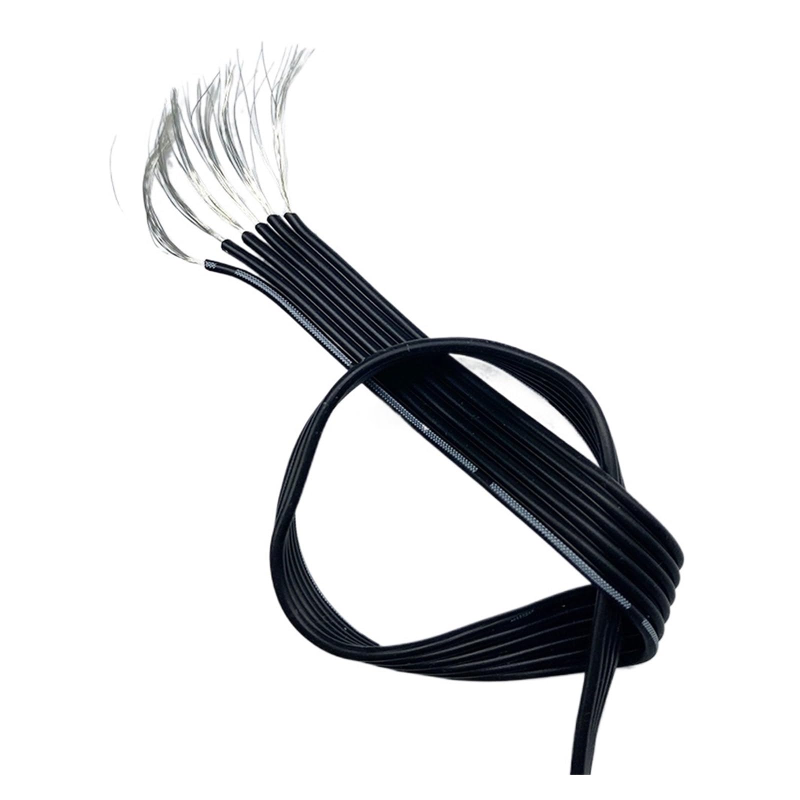 Cable de Silicona 20 AWG, Cable multiconductor Extra Suave, Plano, Paralelo, Flexible Alta Temperatura(20AWG 10Pin)