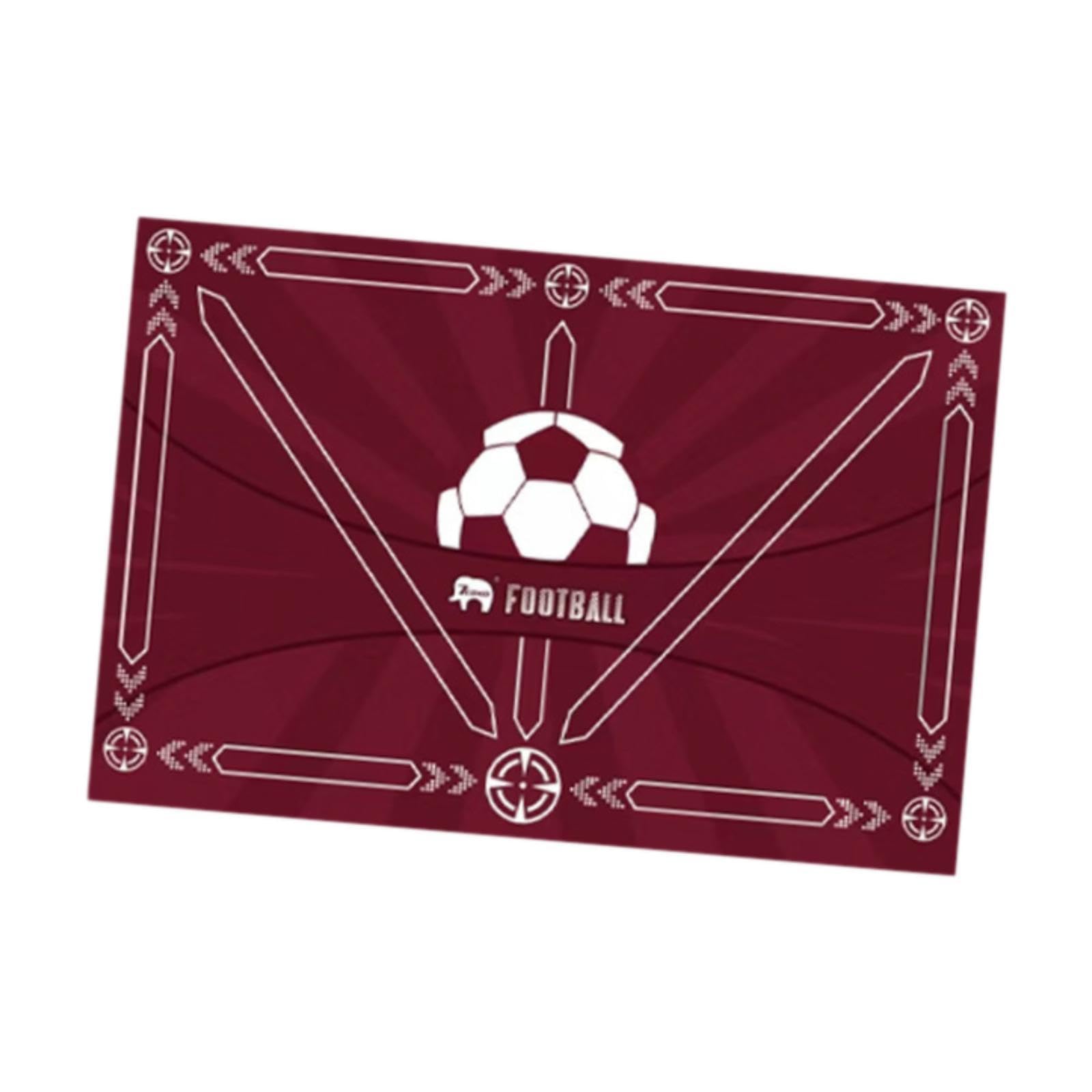 Football Footstep Training Mat Anti Skid Carpet Soccer Training Mat for Home Style B| Training Aids | Sports Training Equipment | Fitness Training Aids-image-42