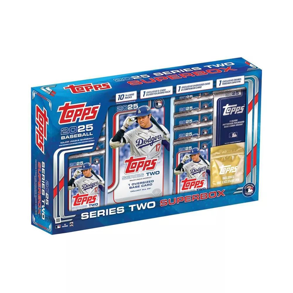 新品未開封 Topps 2025 Series 2 Mega Box 4box 2025 Topps Baseball Series 2 Jumbo 2Box - メルカリ