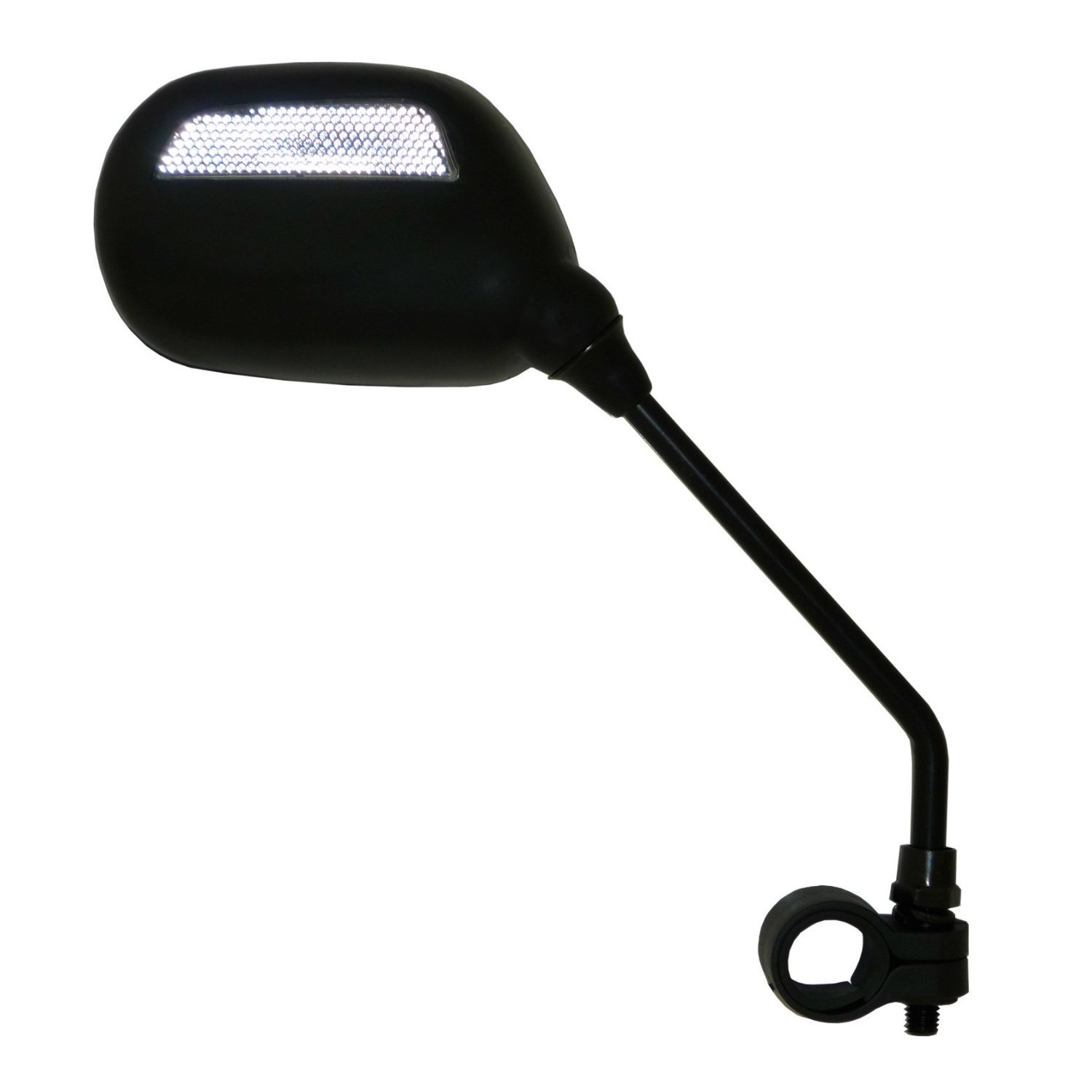 Amazon | リフレクター付サイクルミラー(右側専用) ブラック 08200