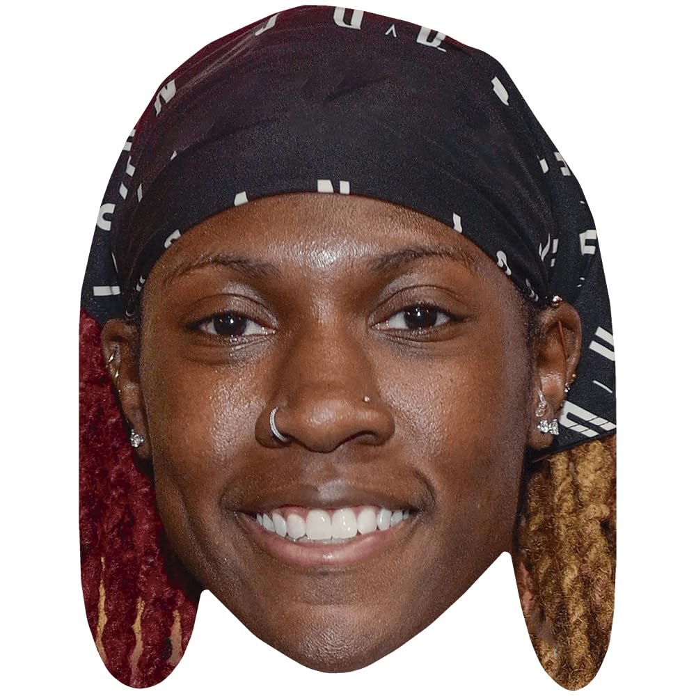 Rhyne Howard (Smile) Big Head. Larger than life mask.