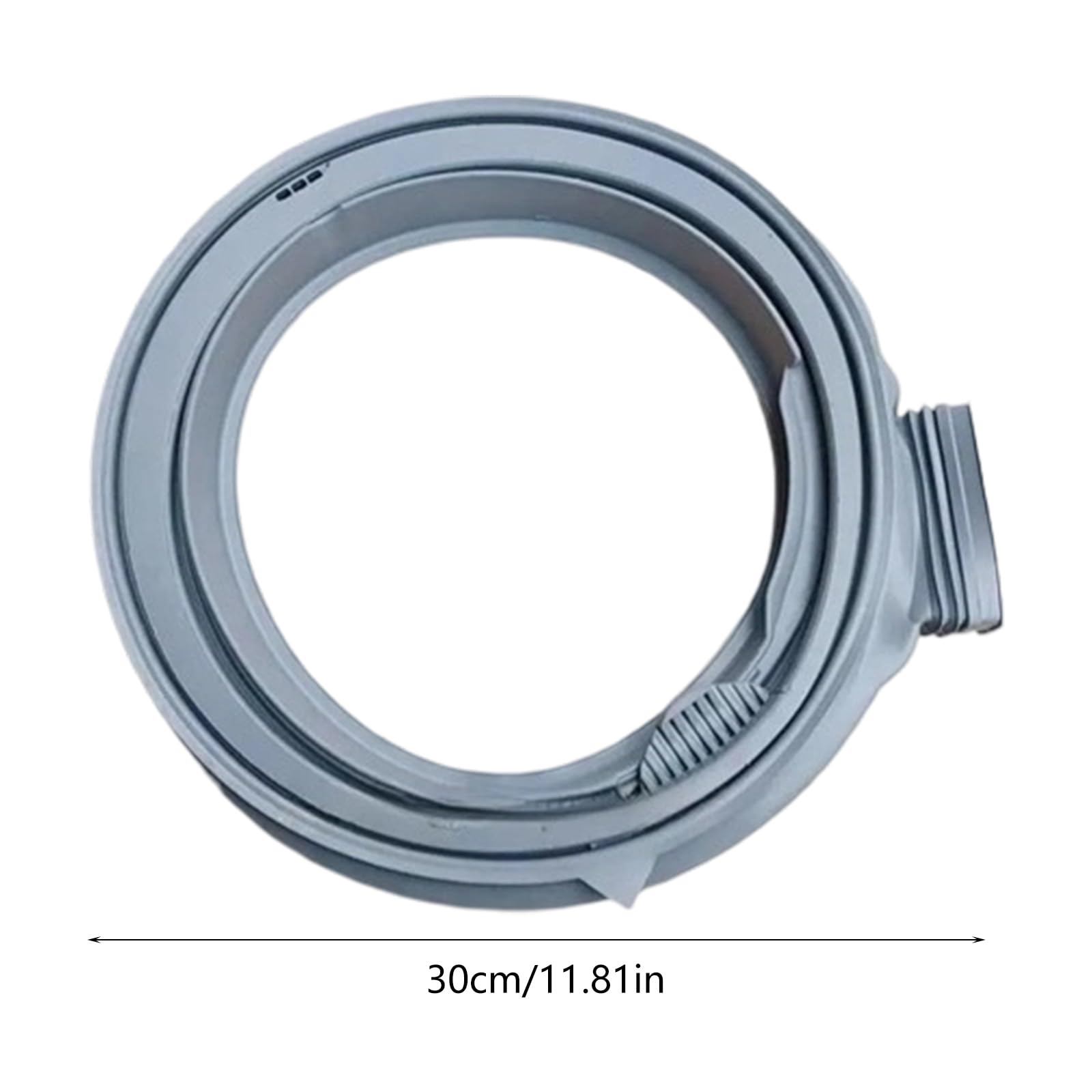 Junta de goma resistente para puerta de equipo de lavandería y lavadora DC64 03875A garantiza un cierre hermético Junta de goma para electrodomésticos