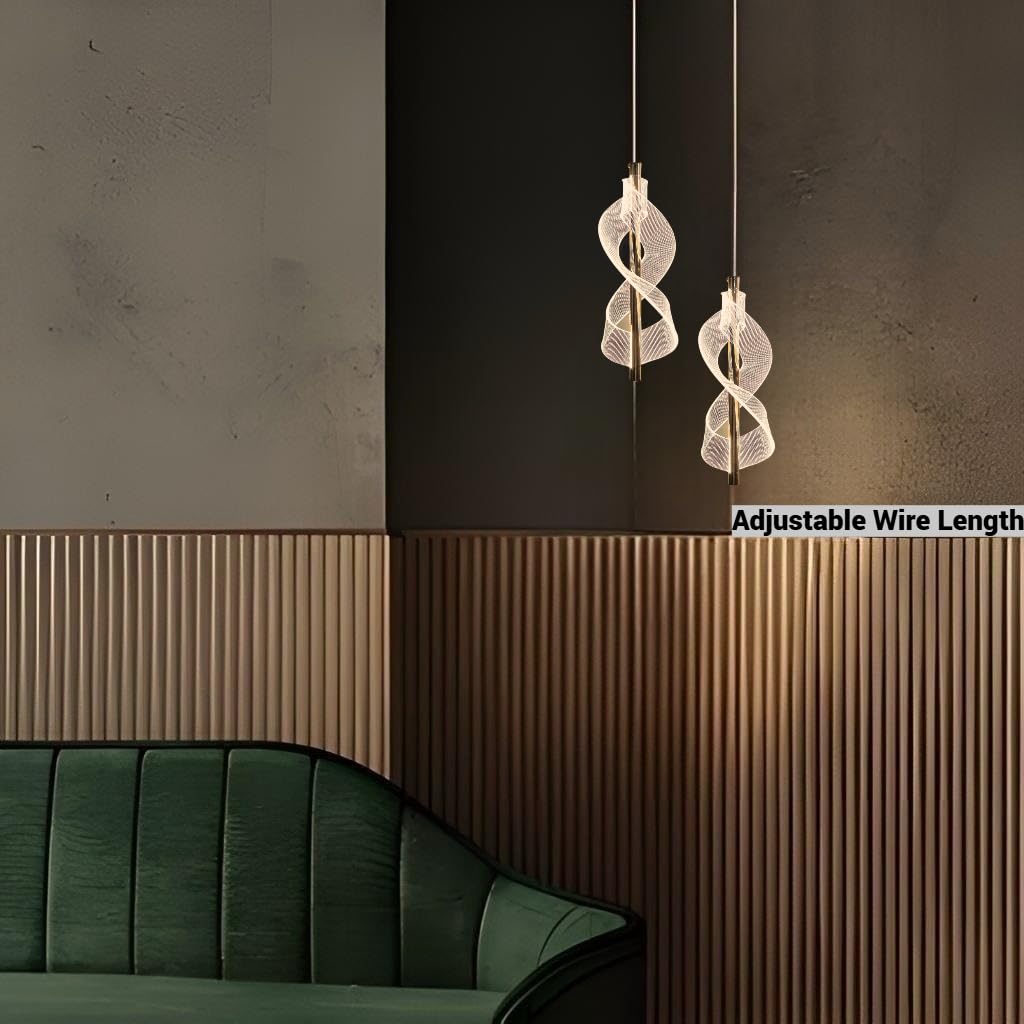 FILLISKA Colour Changing Pendant Light - FrenchGold -6