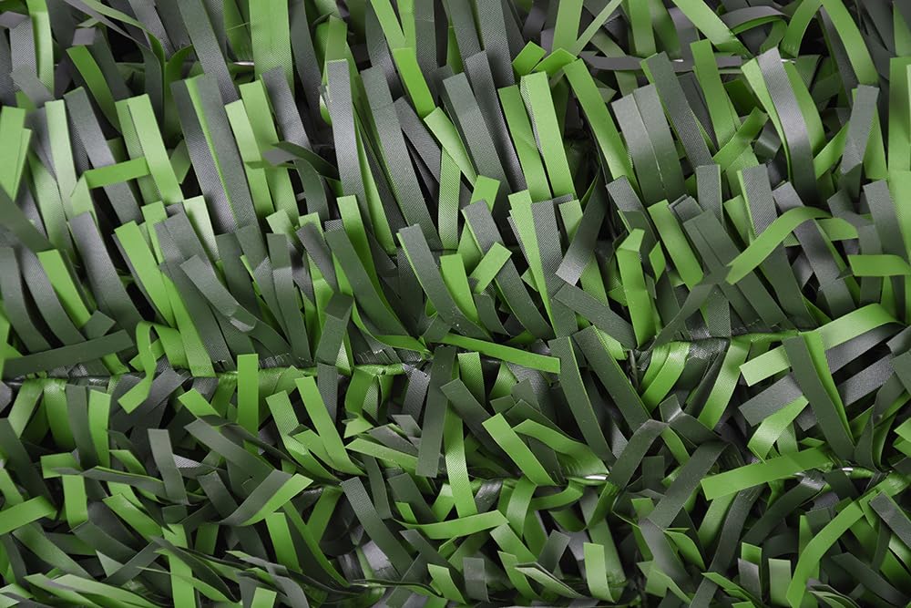 Suinga Seto Artificial Ocultación Jardin 1,5x3 m | Seto Premium Hoja Ancha | Seto ocultación 100% | Seto Artificial Decorativo