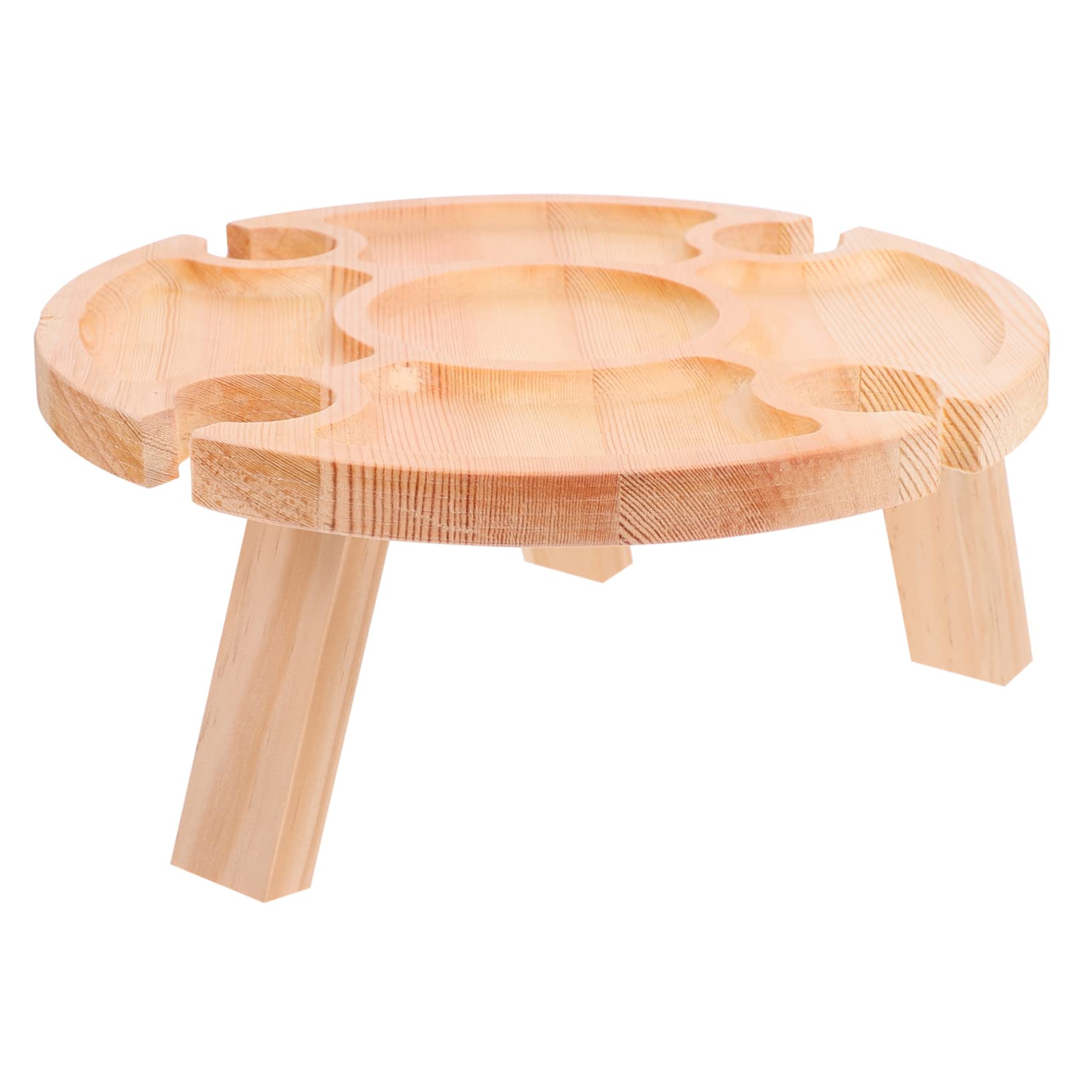 Table ronde pliante pour vin et collations portable BESTonZON