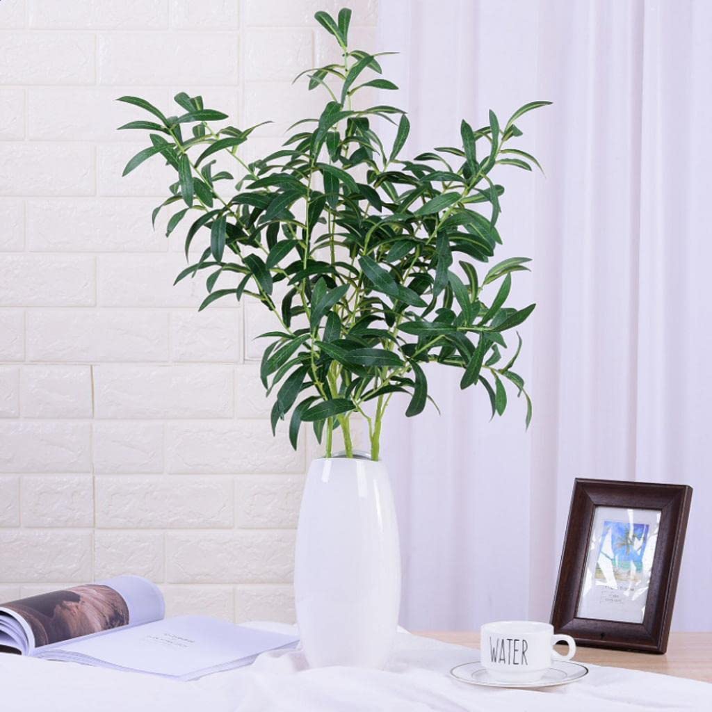 98cm Real Touch Artificial Olive Leaf Simulation Leaves DIY Craft Decor 4|Artificial Plants|Artificial Flora|Home & Décor|Home-image-15