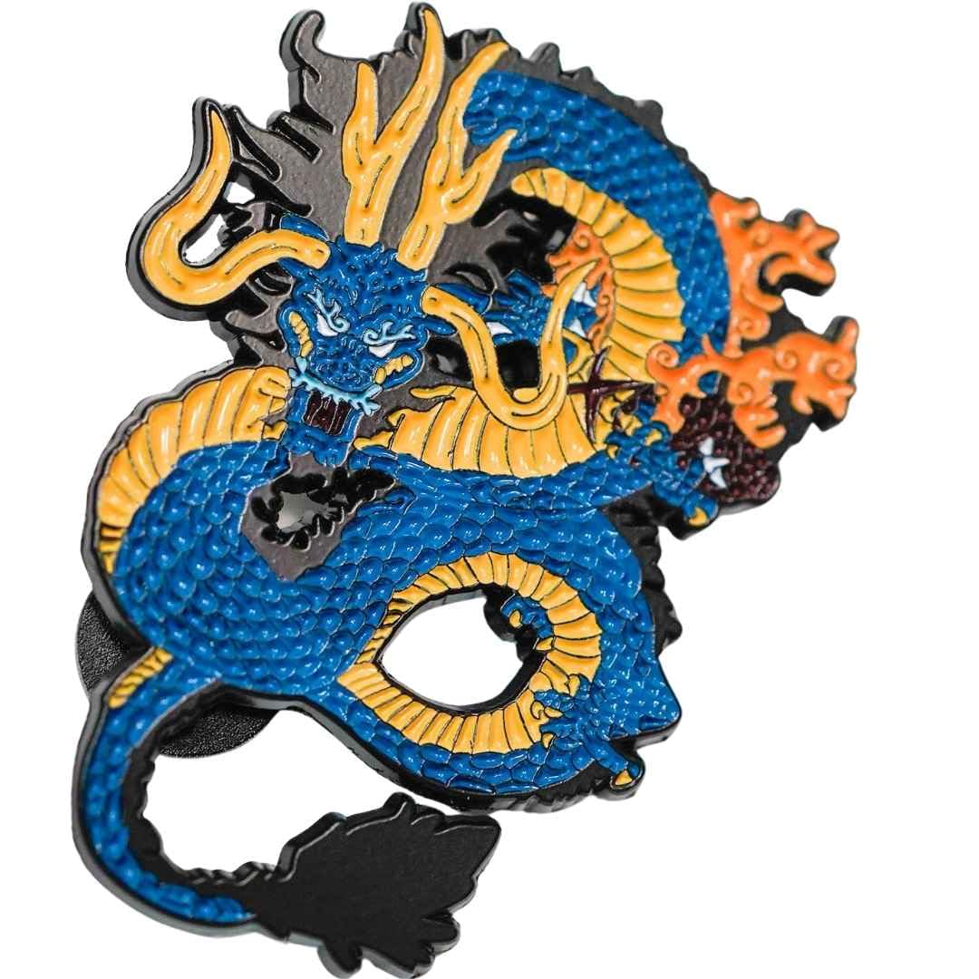 Amazon | 百獣のカイドウ バッジ ピンズ ワンピース グッズ 龍 43mm