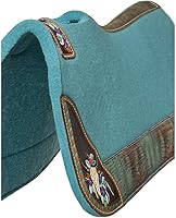 Vista 3 de Tough 1 Almohadilla de sillín pintada a mano con calavera de buey