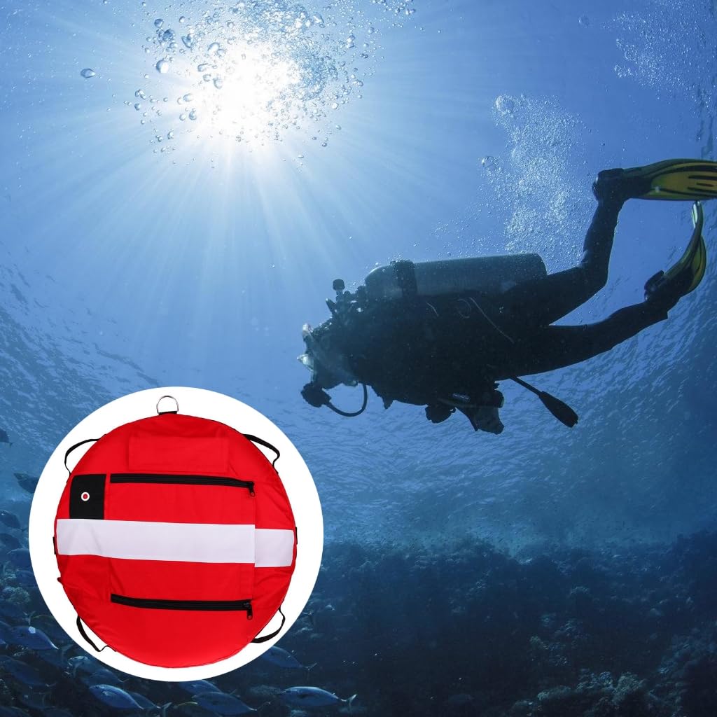 Bouée de plongée gonflable pour pêche sous-marine