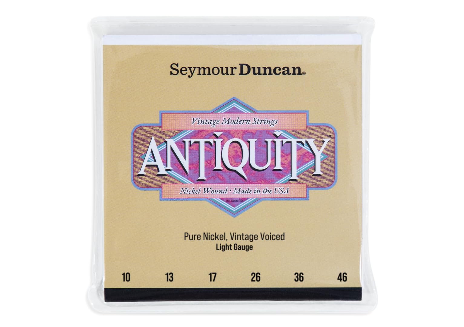 Amazon.com: Seymour Duncan Antiquity Strings – Light Gauge 10-46