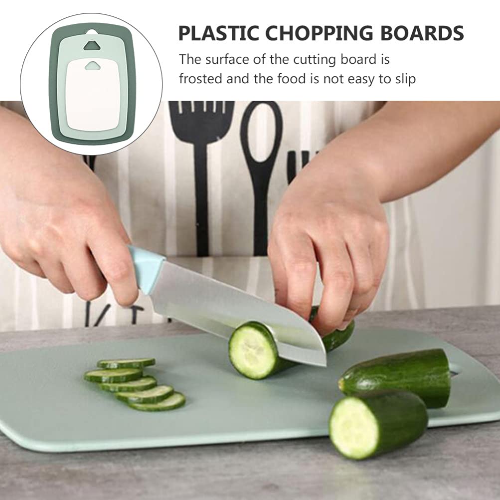 Set de 3 Planches à Découper en Pp Cuisine, Légères