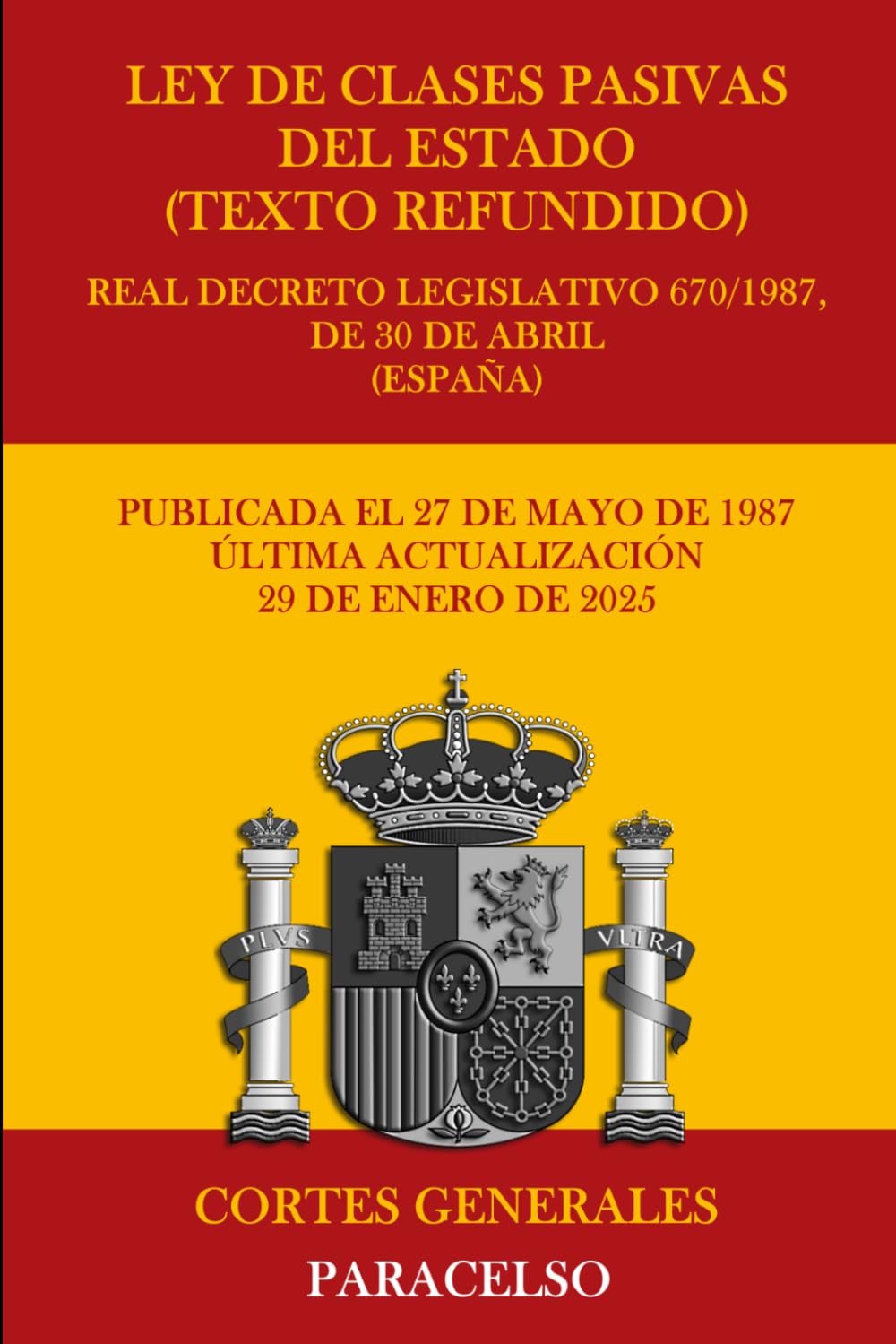 Ley de Clases Pasivas del Estado (texto refundido): Real Decreto Legislativo 670/1987, de 30 de abril (España)